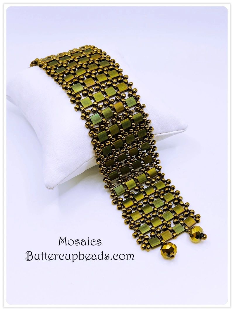 Mosaics Bracelet Instant PDF Tutorial
